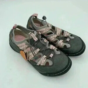JSport Sandals Grey and Pink Size 6